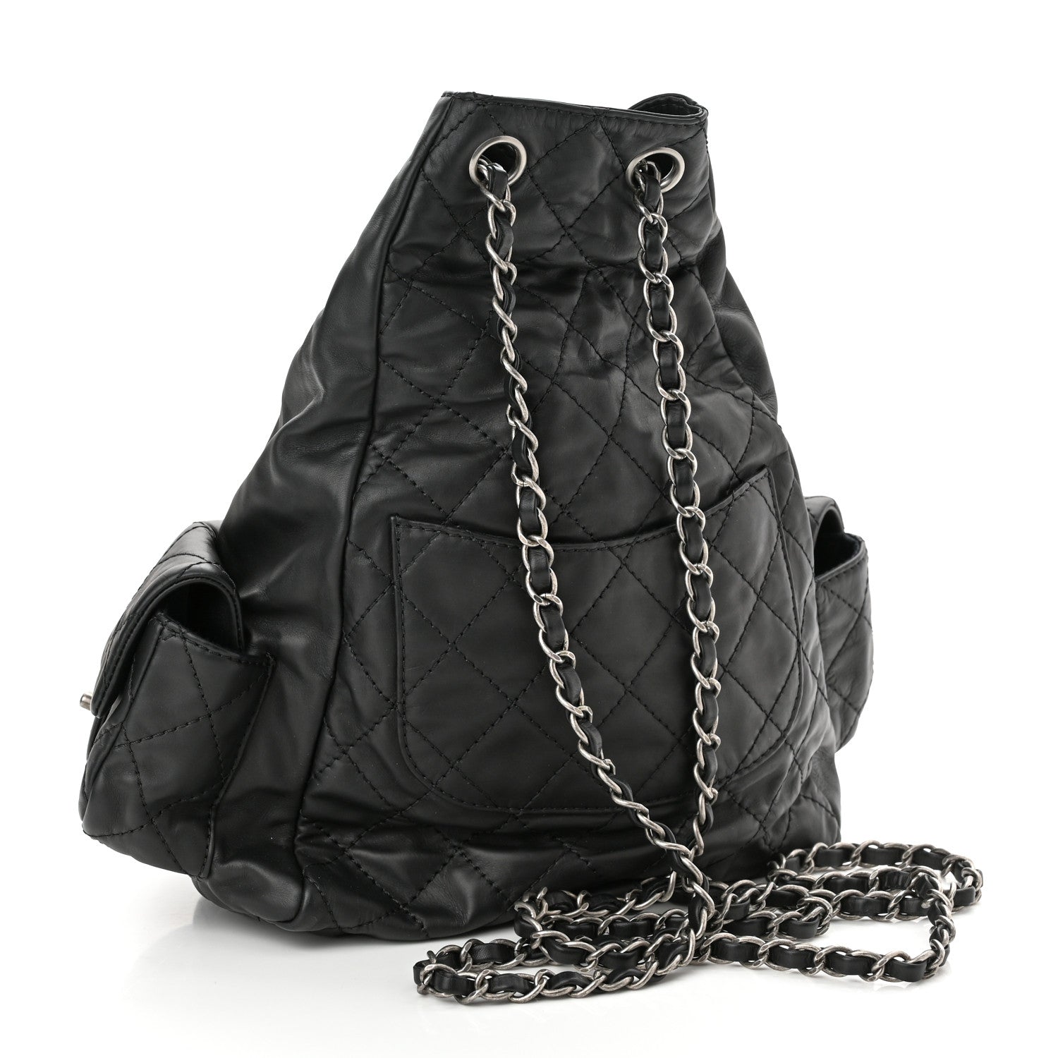 Chanel Calfskin Large Backpack Is Back Black 3 of 10