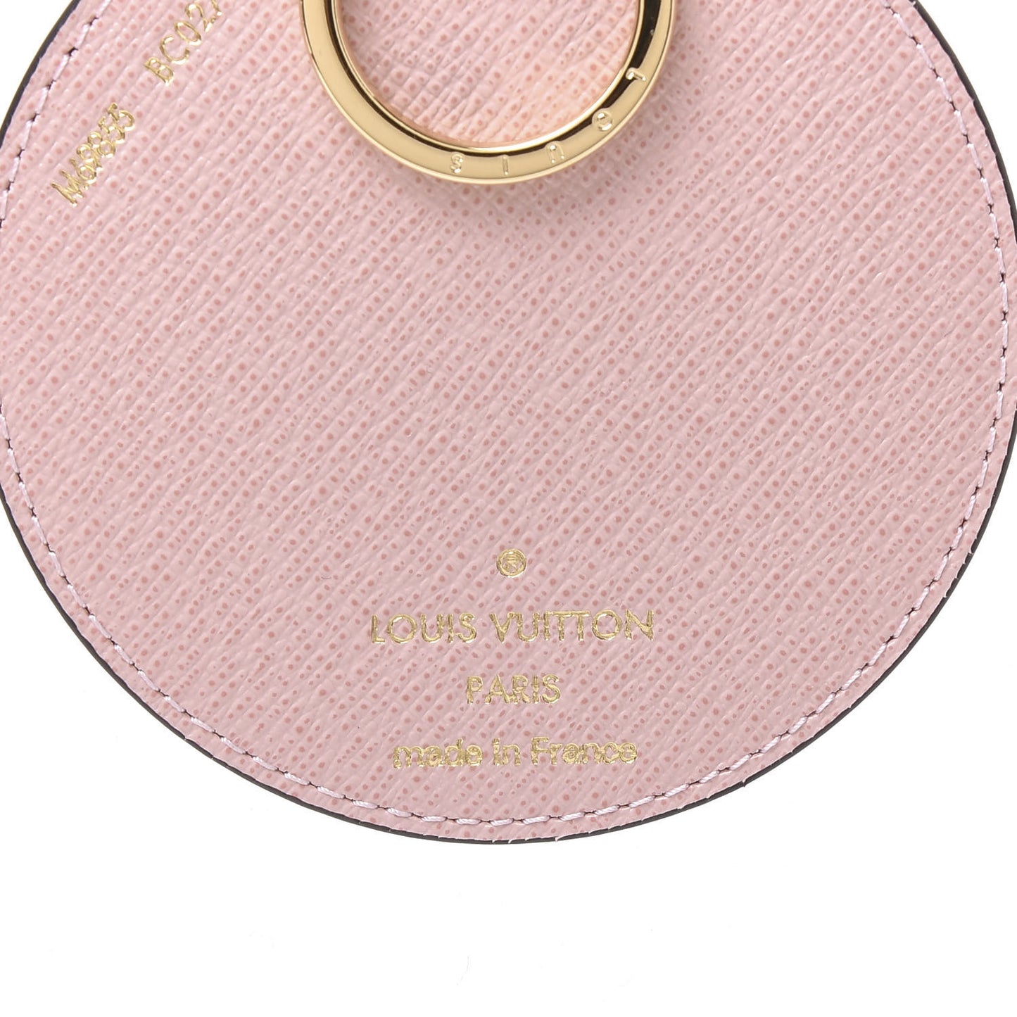 Monogram 2020 Christmas Animation Big Wheel Bag Charm Key Ring Rose Ballerine