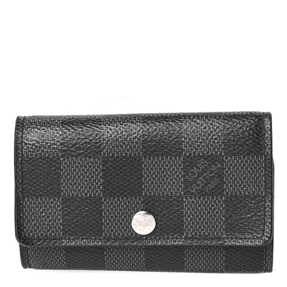 Louis Vuitton Damier Graphite Multicles 6 Key Holder 1 of 7