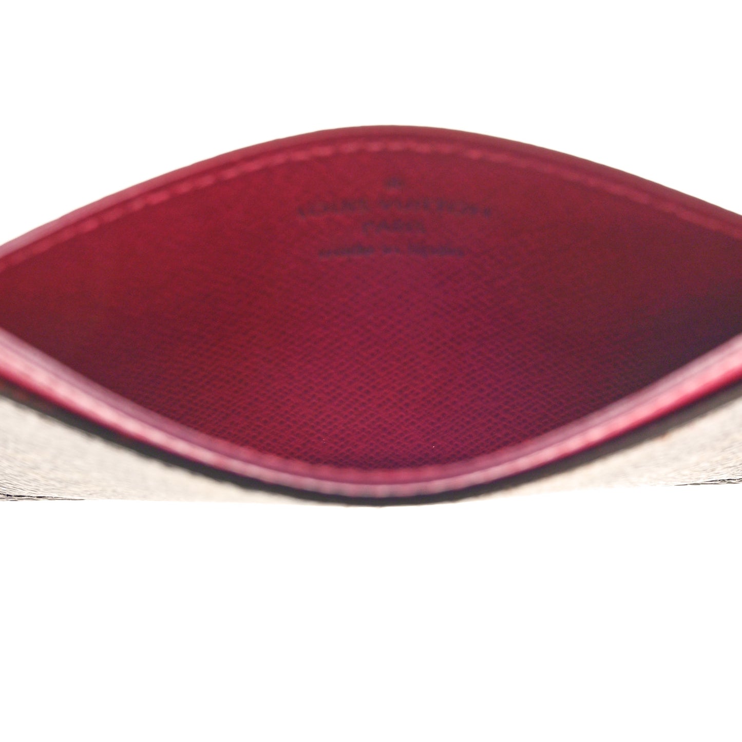 Monogram Card Holder Fuchsia