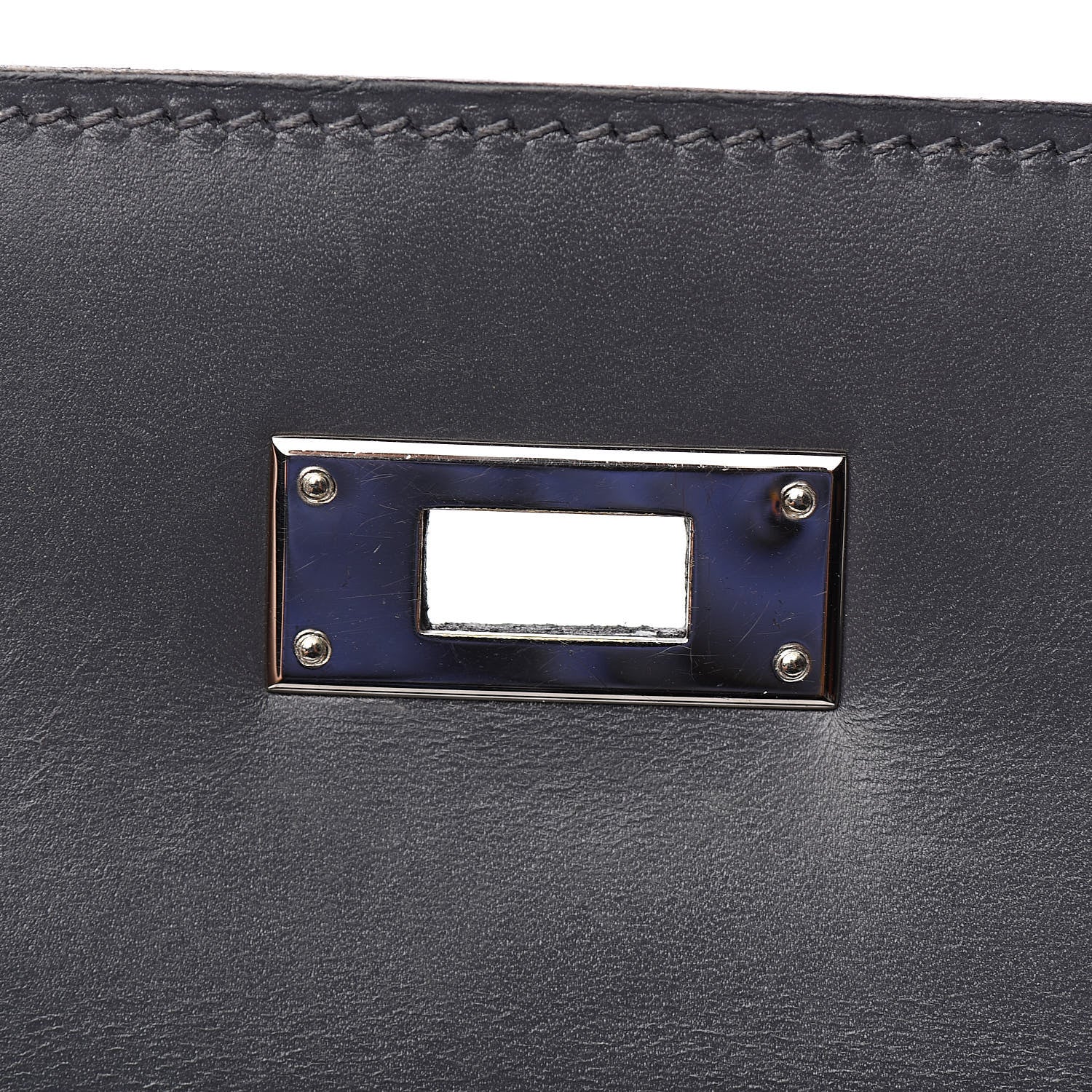 Hermes Box Kelly Retourne 35 Graphite 22 of 41
