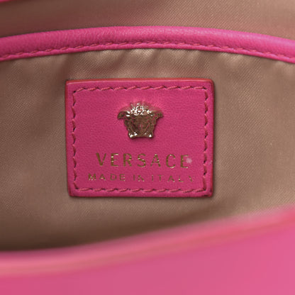Versace Calfskin Palazzo Chain Evening Bag Pink 5 of 14