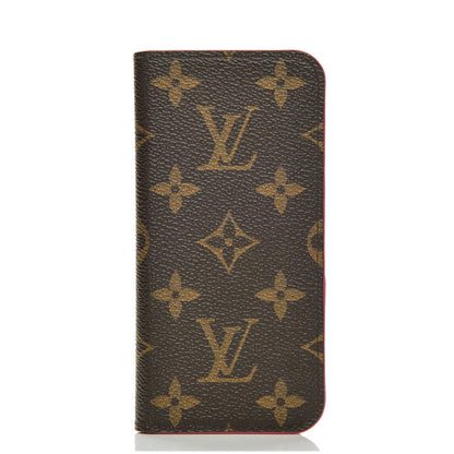 Louis Vuitton Monogram iPhone 7 Folio Case Pink 1 of 7