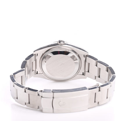 Rolex Stainless Steel 34mm Oyster Perpetual Air-King Watch Blue 114200 4 of 8