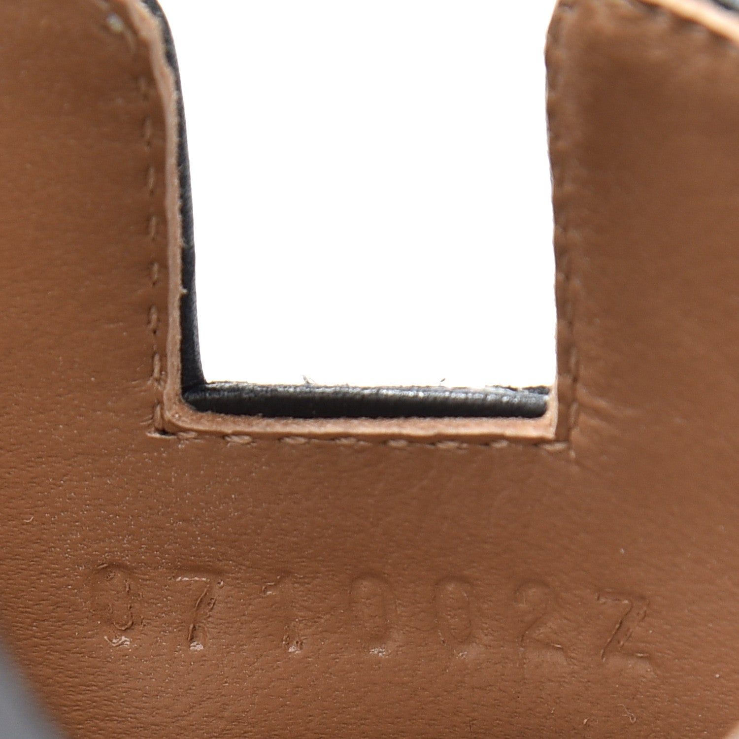 Hermes Calfskin Oasis Sandals 36 Black 8 of 18