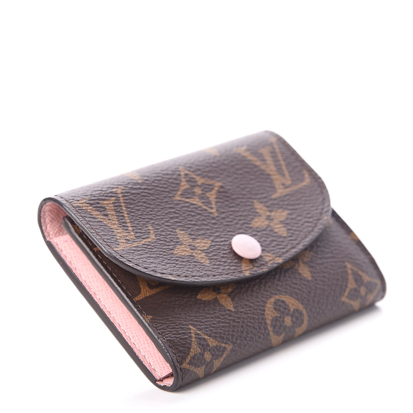 Monogram Rosalie Coin Purse Rose Ballerine