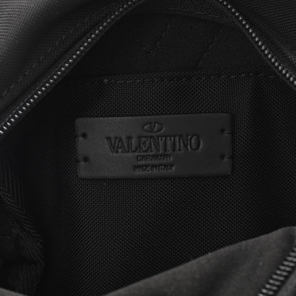 Valentino Garavani Nylon Neon VLTN Mini Backpack Black Multicolor 6 of 9
