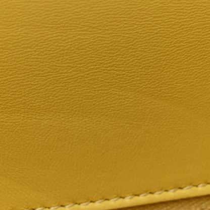 Saint Laurent Smooth Calfskin Carre Satchel Paille 13 of 13