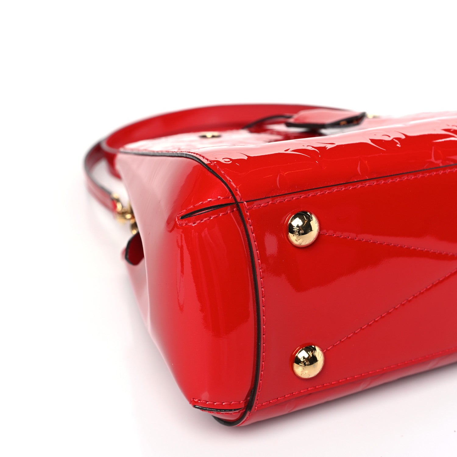 Louis Vuitton Vernis Montaigne BB Cherry 7 of 8