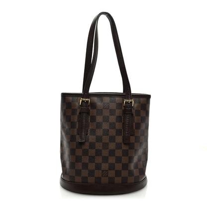 Louis Vuitton Damier Ebene Marais Bucket 23 3 of 9