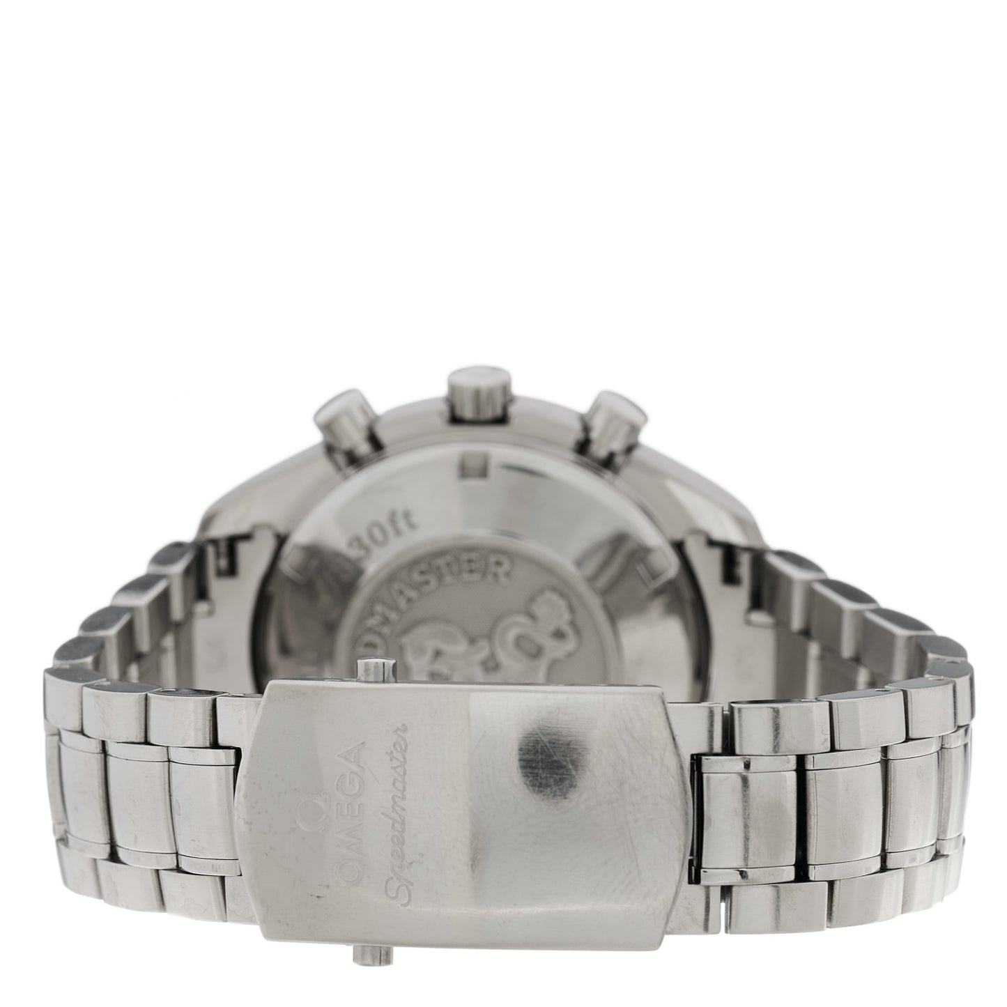 Stainless Steel 40mm Speedmaster Date Chronograph Automatic Watch Black 3210.50.00
