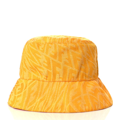 Fendi X SARA COLEMAN Canvas FF Vertigo Bucket Hat M Mimosa 4 of 7