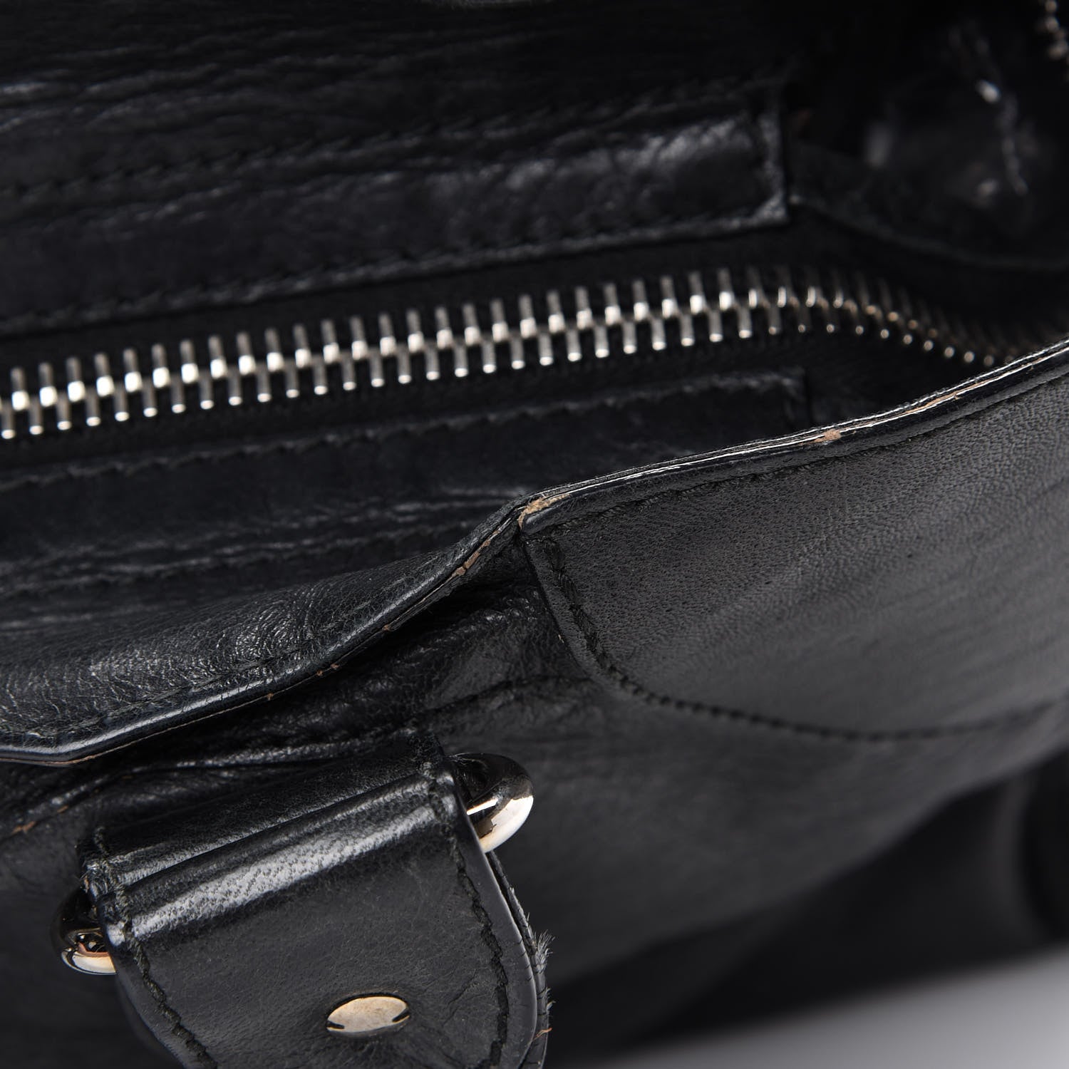 Balenciaga Agneau Giant 21 Silver Hardware Part Time Black 17 of 23