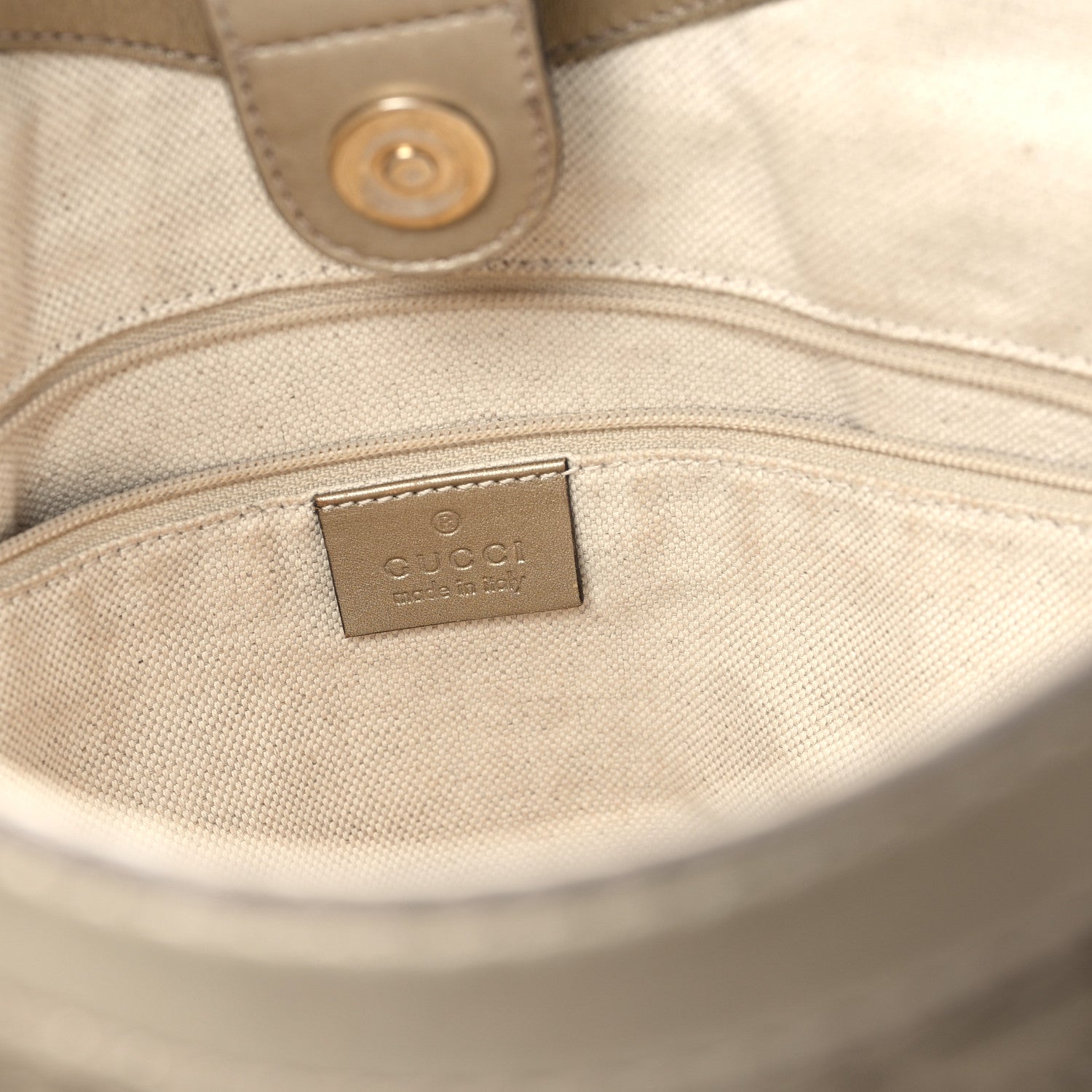 Gucci Guccissima Medium Sukey Tote Champagne 6 of 13