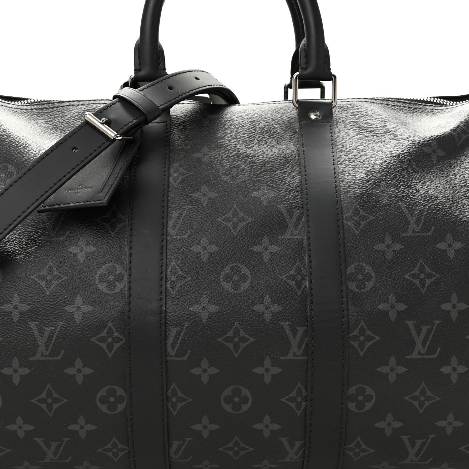 Louis Vuitton Monogram Eclipse Keepall Bandouliere 45 7 of 11