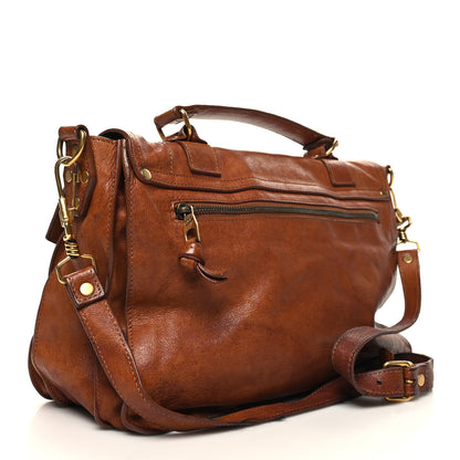 Proenza Schouler Lambskin Medium PS1 Satchel Saddle 3 of 13