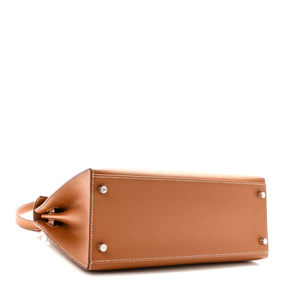 Hermes Epsom Kelly Sellier 28 Gold 4 of 11
