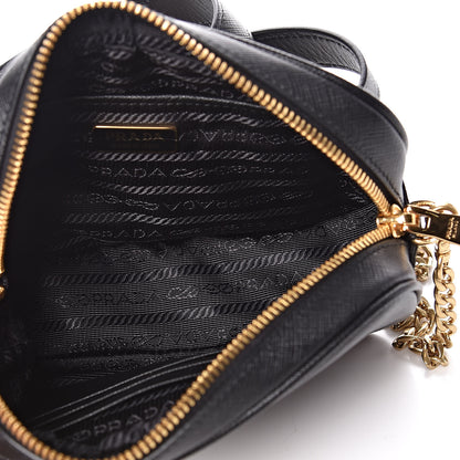 Prada Saffiano Belt Bag Black 6 of 10