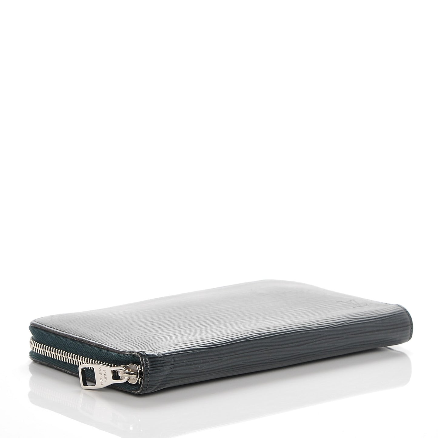 Epi Zippy Organizer Wallet Vert Anglais
