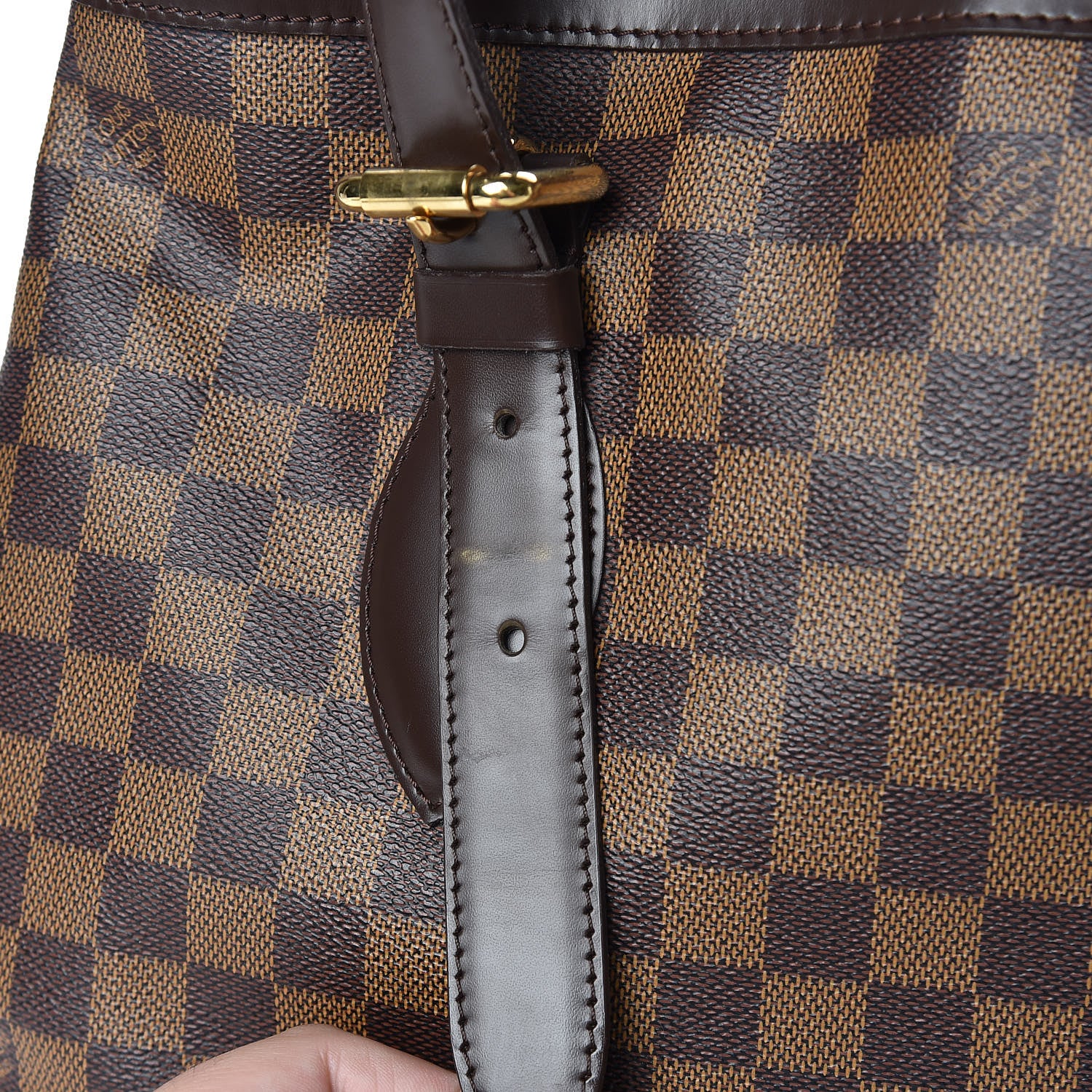 Louis Vuitton Damier Ebene Hampstead MM 17 of 19