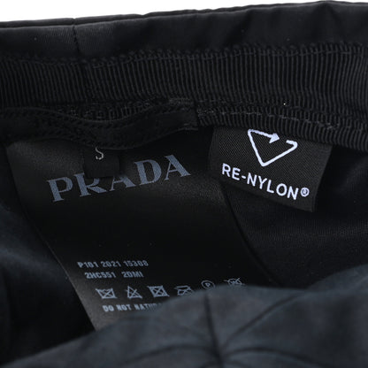 Prada Re-Nylon Newsboy Hat S Black 7 of 9