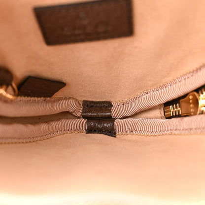 Gucci GG Supreme Monogram Web Ophidia Utility Belt Bag  85 34 Beige Ebony New Acero 6 of 11