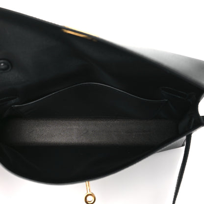 Hermes Chevre Chamkila Kelly Elan Black 5 of 9