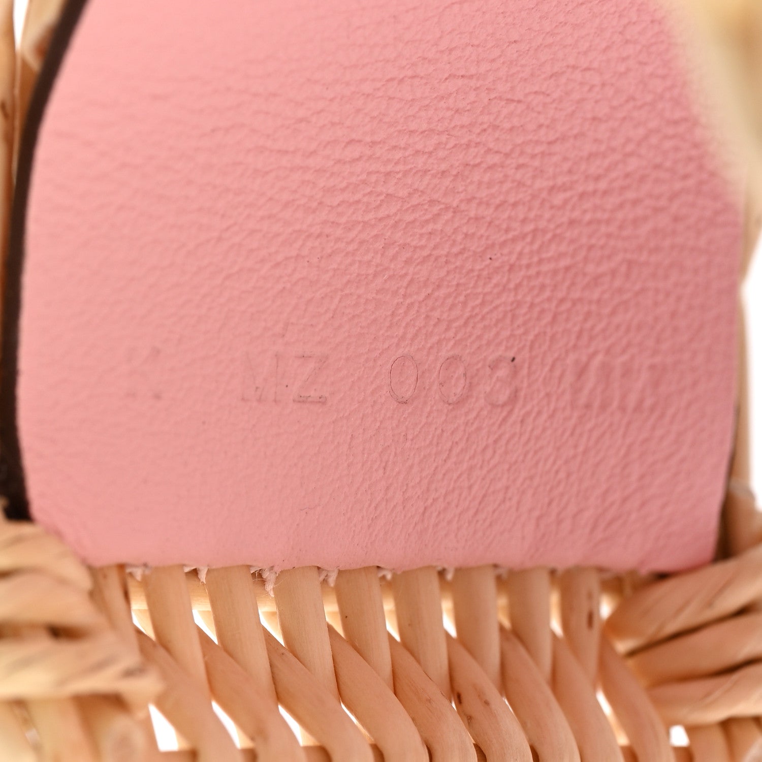 Hermes Wicker Swift Medor Picnic Cuff Bracelet T2 Rose Sakura 5 of 8