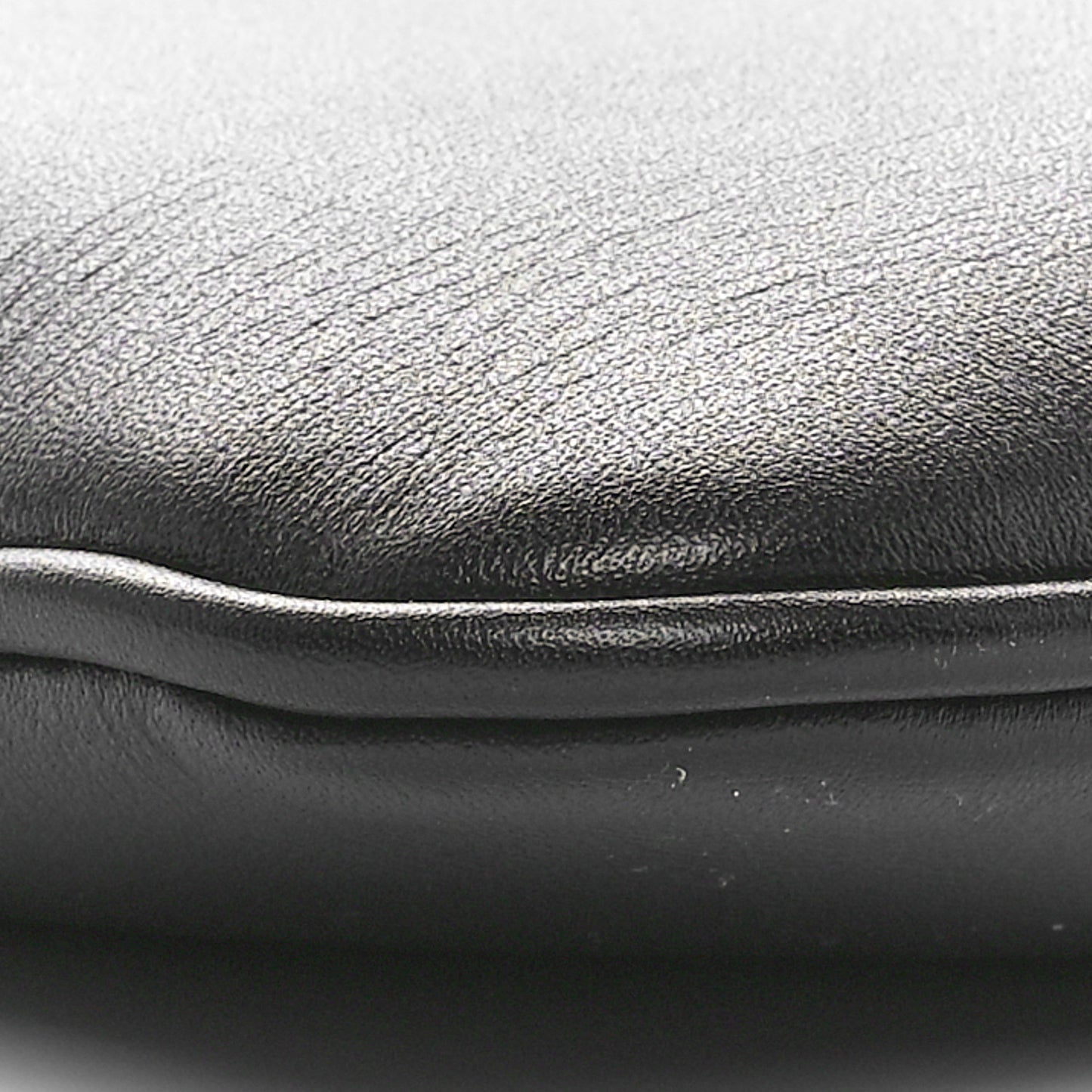 Calfskin Medium Rajah Broadway Envelope Clutch Black