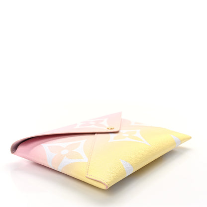 Louis Vuitton LOUIS VUITTON Monogram Giant By The Pool Large Kirigami Pochette Pink 4 of 6