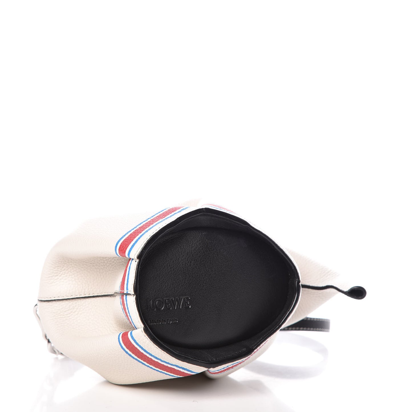 Calfskin 22 Mini Elephant Crossbody Bag Soft White Red