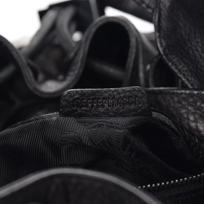 Burberry Calfskin Mason Warrior Studded Hobo Black 8 of 14
