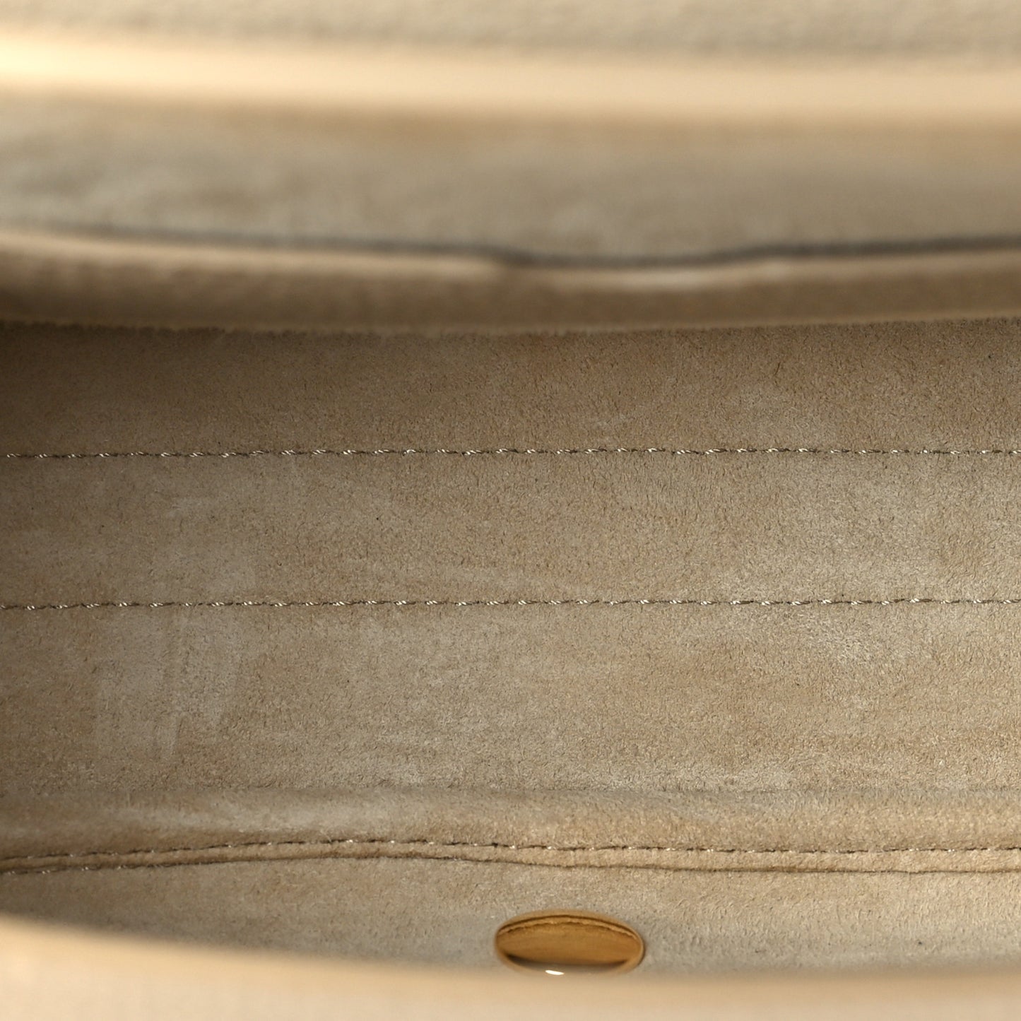 Grained Calfskin Medium Bobby Flap Warm Taupe