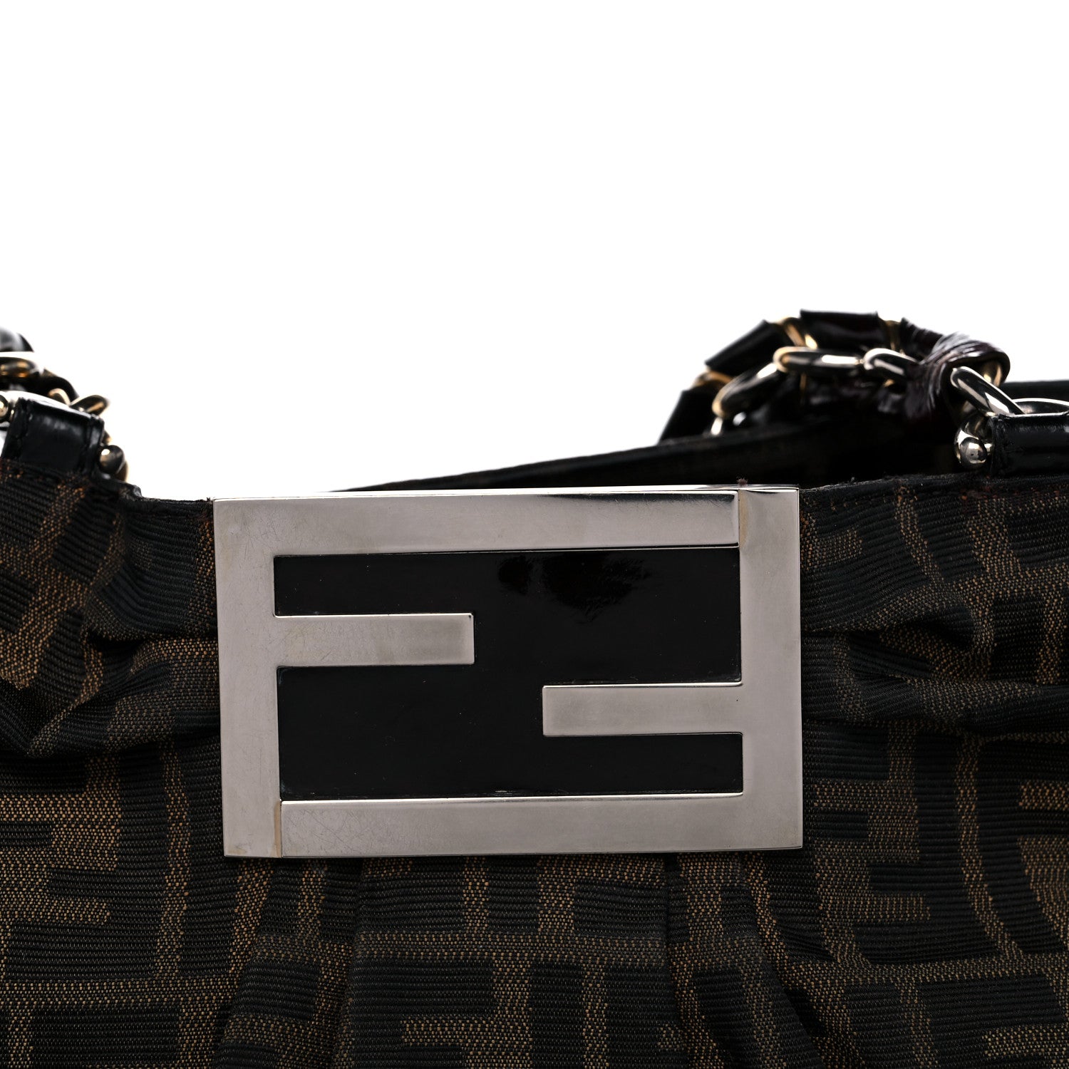 Fendi Zucca Mia Tote Tobacco 18 of 18