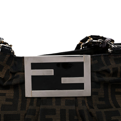 Fendi Zucca Mia Tote Tobacco 18 of 18