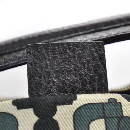 Gucci Leather Bamboo Ring Hobo Black 9 of 9