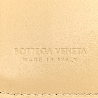 Bottega Veneta Nappa Calfskin Maxi Intrecciato Cassette Tri-Fold Wallet Porridge 6 of 10