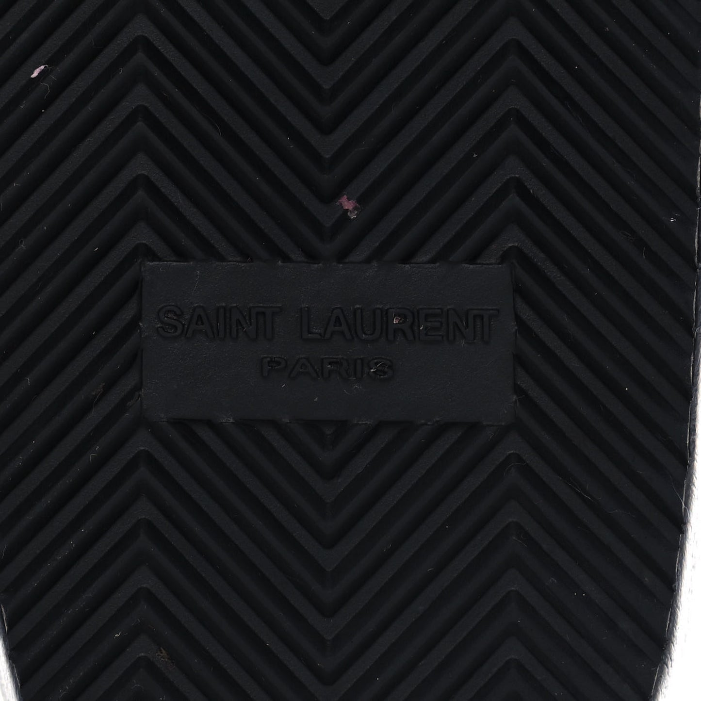Lambskin Joan Slide Sandals 40.5 Black