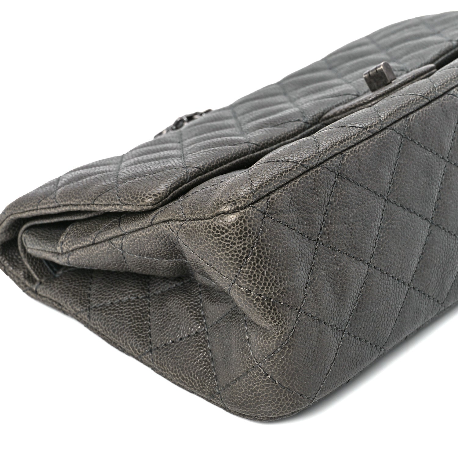 Chanel Caviar Quilted 2.55 Reissue 226 Flap Grey 9 of 11
