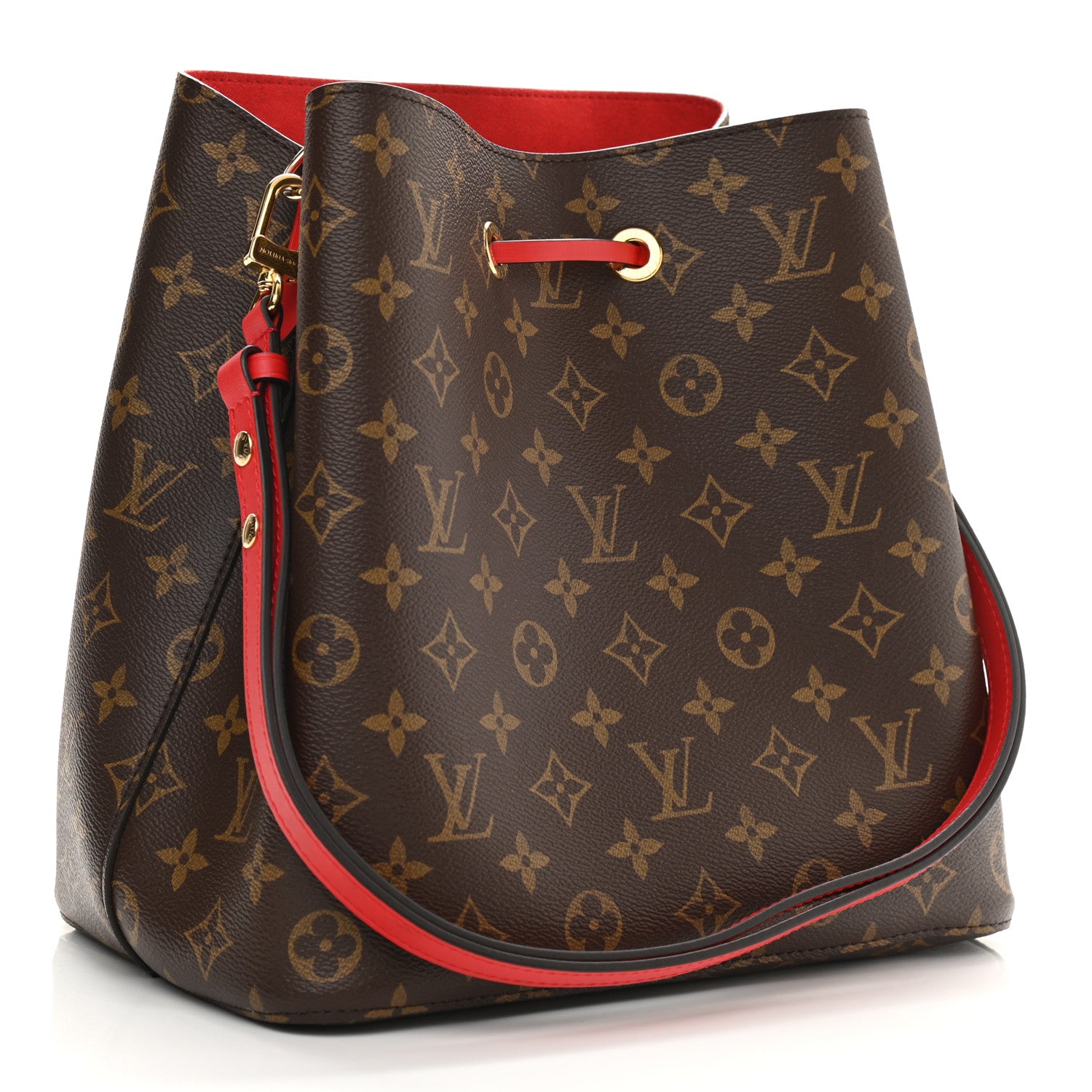 Louis Vuitton Monogram Neonoe MM Coquelicot 3 of 9