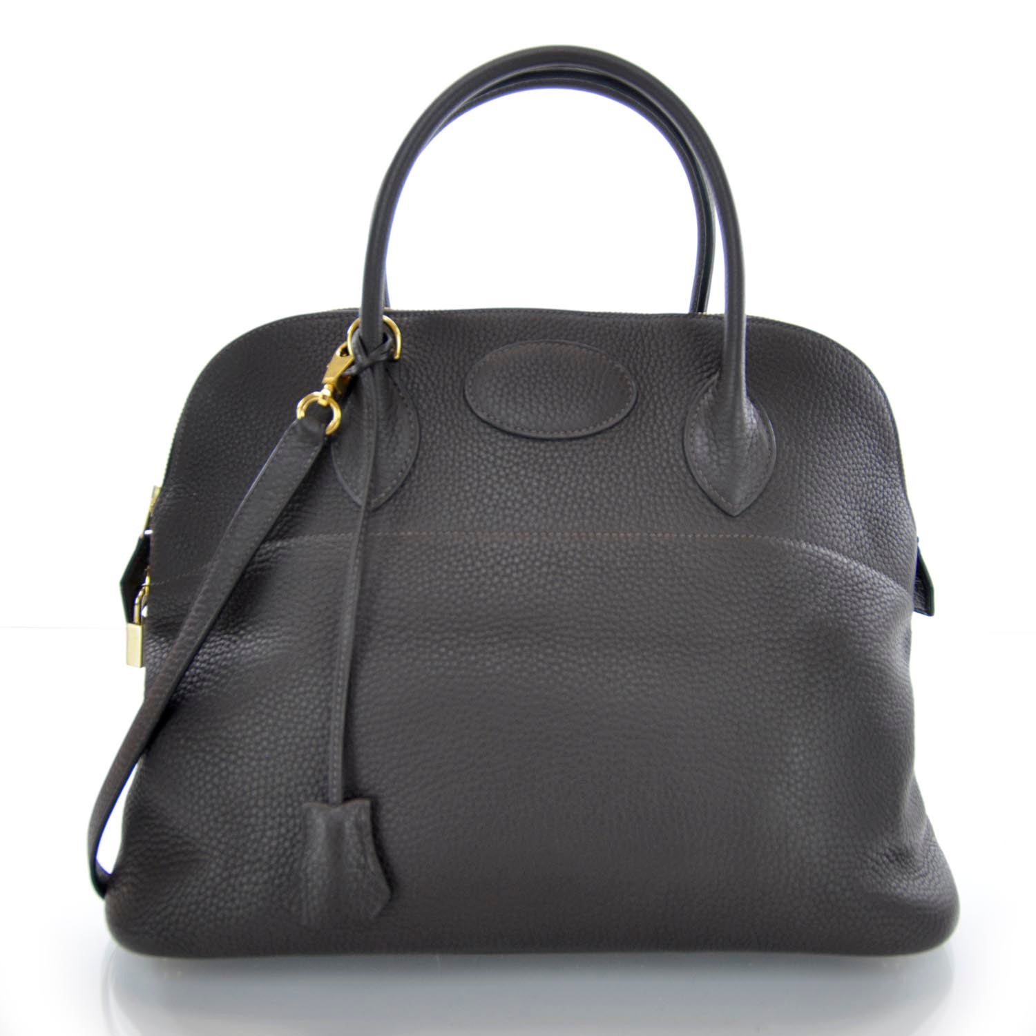 Hermes Togo Bolide 35 Chocolate 1 of 11