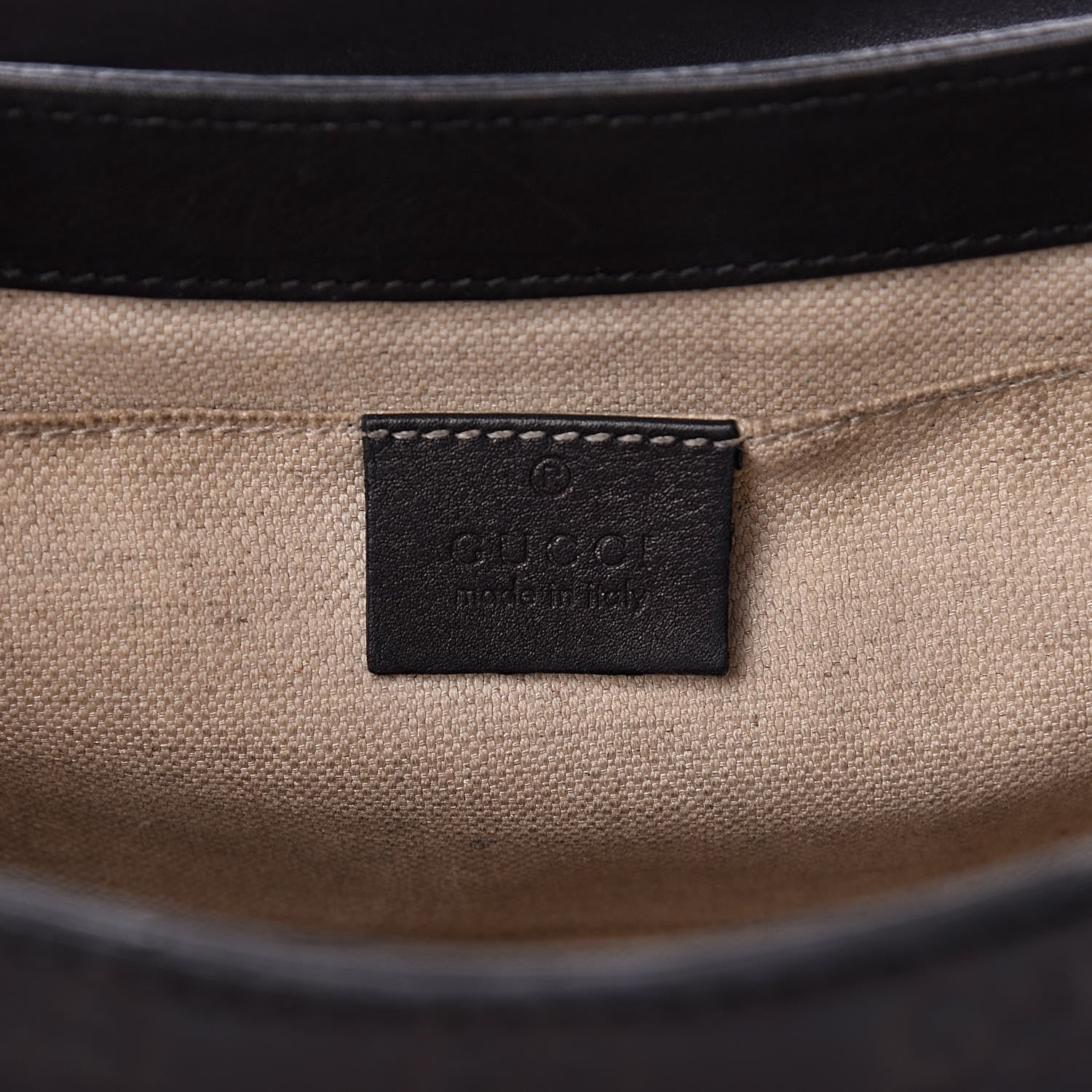 Gucci Guccissima Medium Emily Chain Shoulder Bag Black 6 of 17