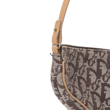 Christian Dior Monogram Mini Saddle Pochette Brown 11 of 11