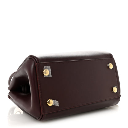 Loewe Supple Calfskin Small Madrid Bag Dark Burgundy 4 of 9