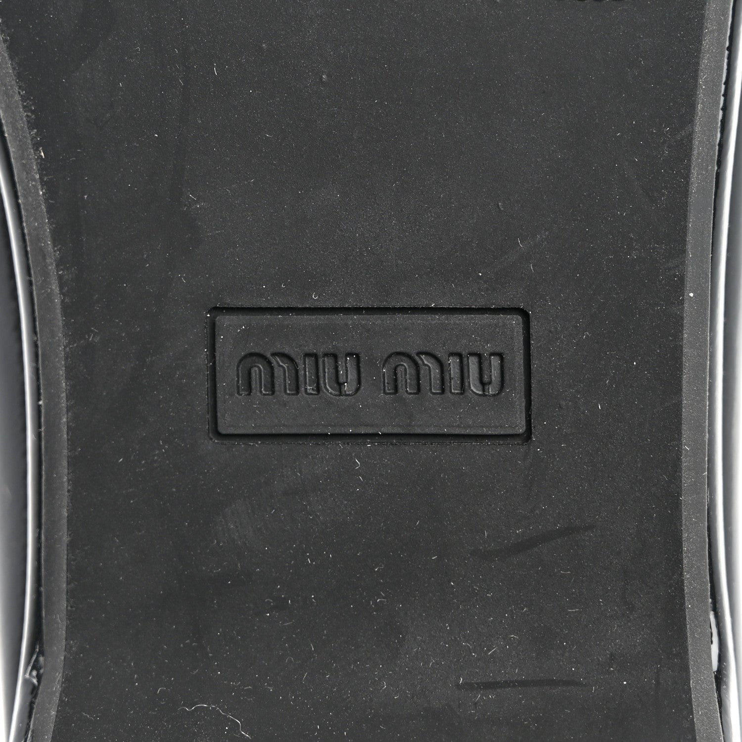 Miu Miu Vernice Soft Pearl Chain Convertible Loafers 39 Black 9 of 11