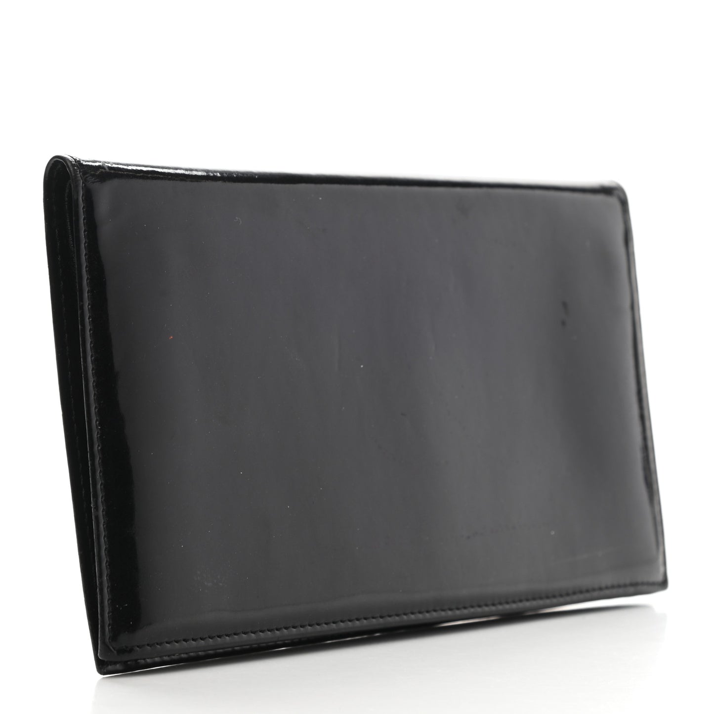 Patent CC Yen Wallet Black