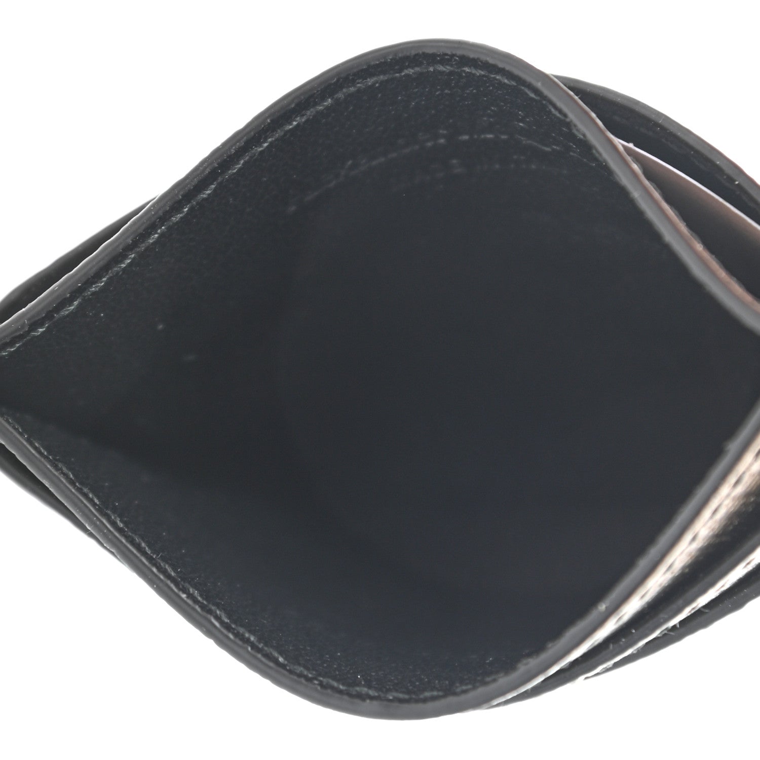 Alexander McQueen Metallic Textured Calfskin Skull Card Holder Gold 5 of 7