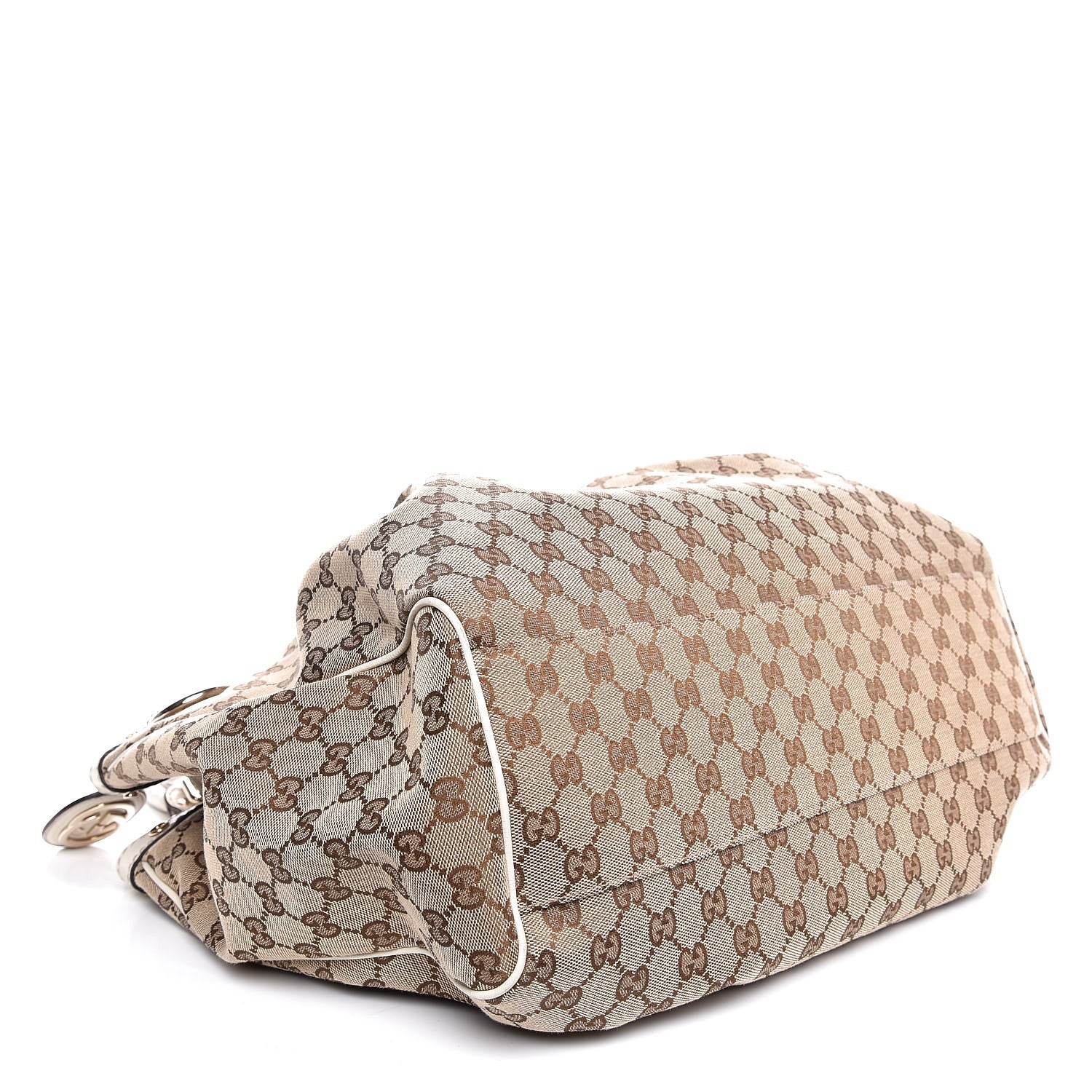 Gucci Monogram Large Sukey Tote Off White 4 of 7