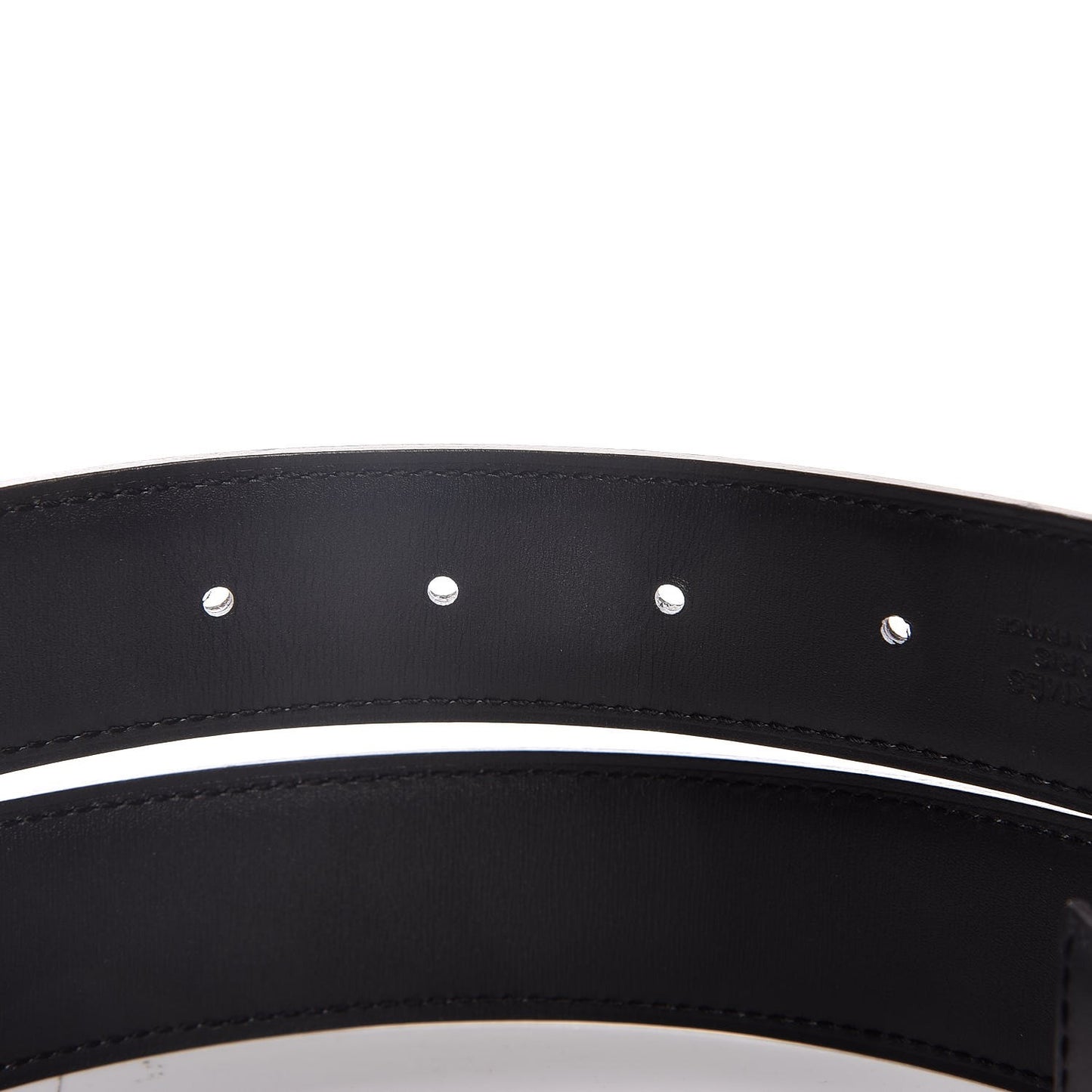 Epsom Swift 32mm Belt Strap 90 Etain Black