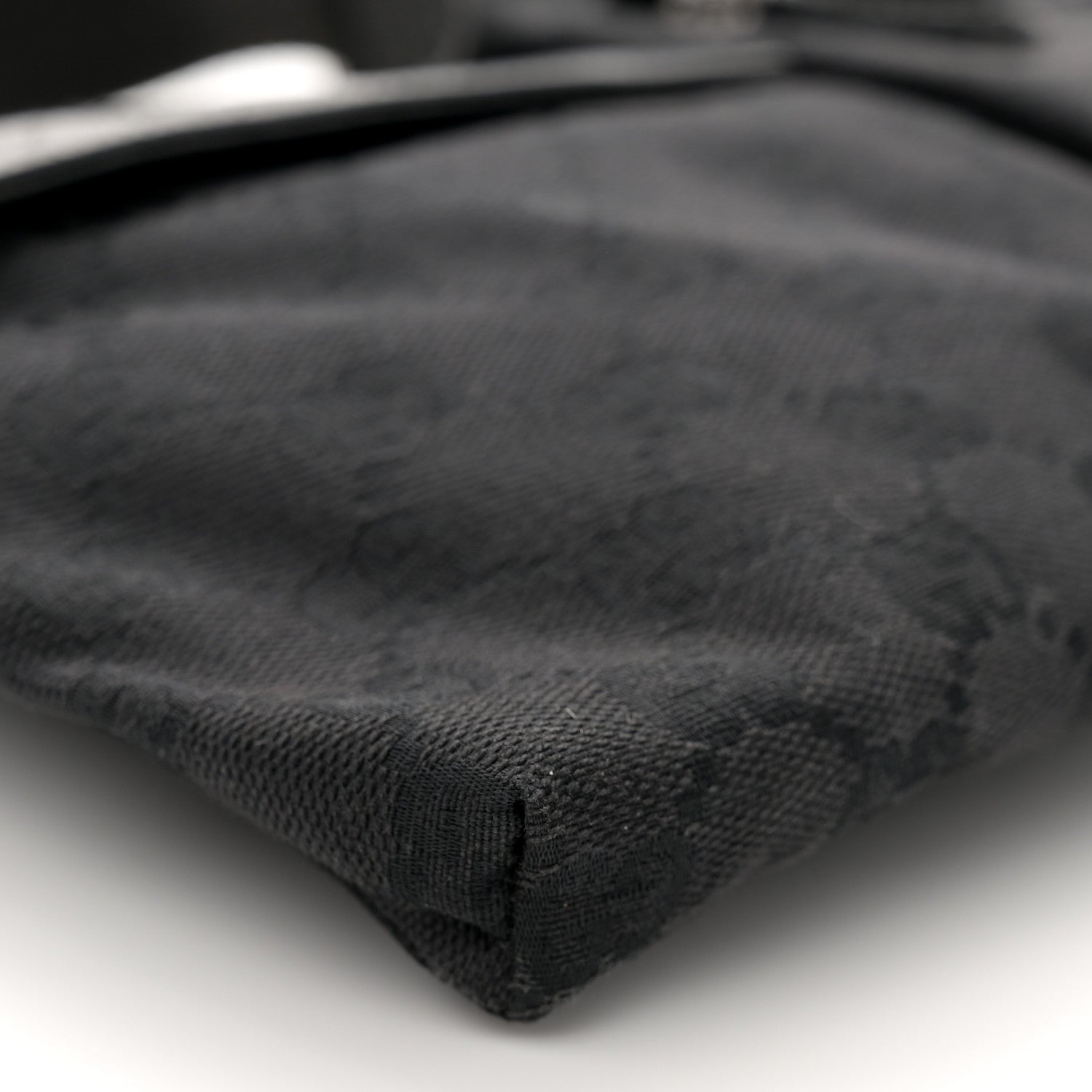 Gucci GG Monogram Double Pocket Belt Bag Black 9 of 11